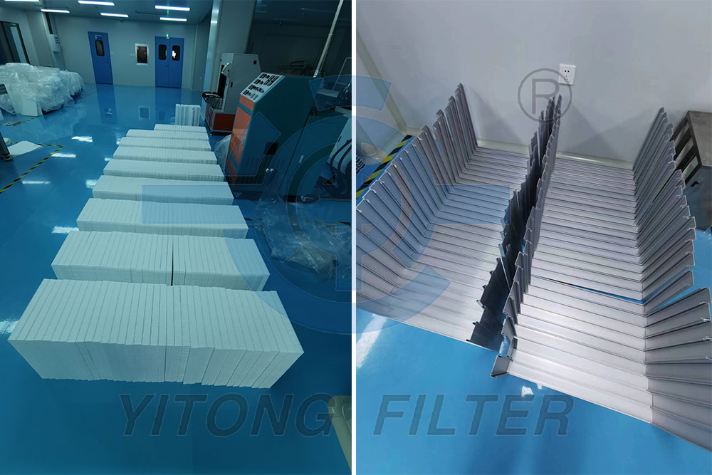 Cleanroom HEPA filter