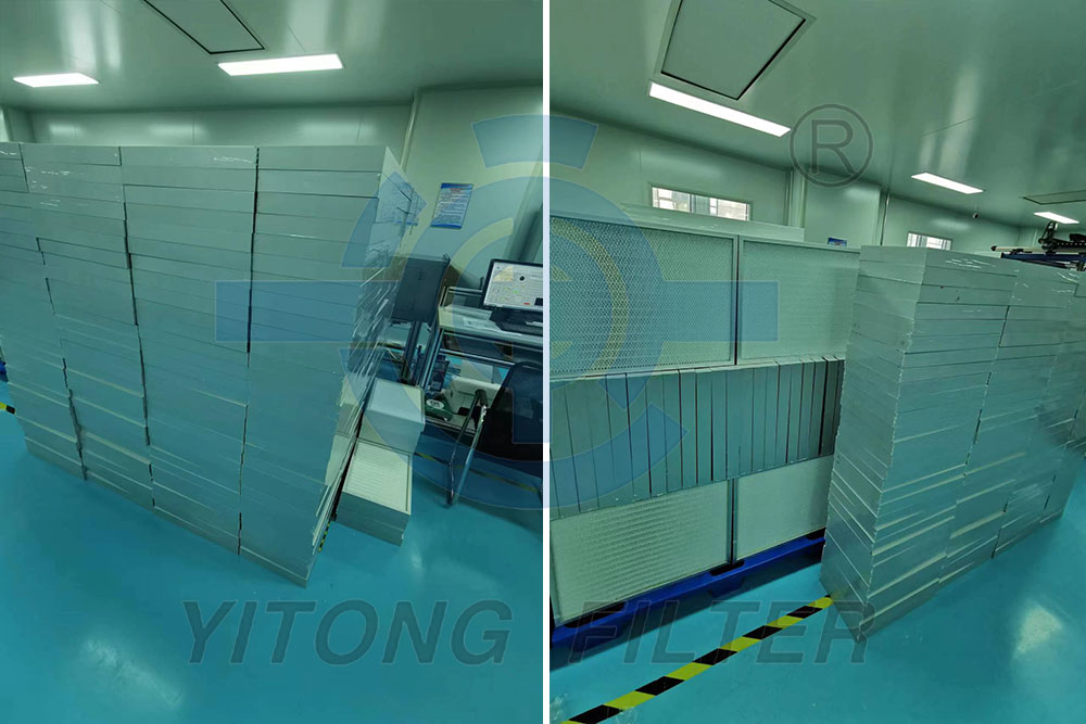 Cleanroom HEPA filter