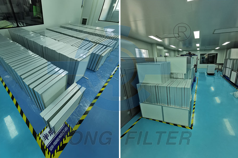 Cleanroom HEPA filter