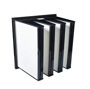 V-Bank Type Air Filters with High Capacity