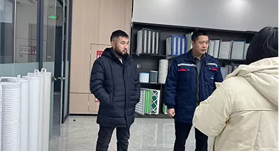 Kazakhstan Customers Come to Visit Our Factory