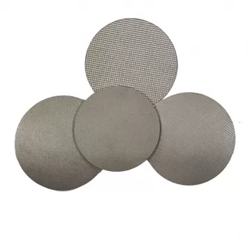 Sintered Porous Metal Filter Discs