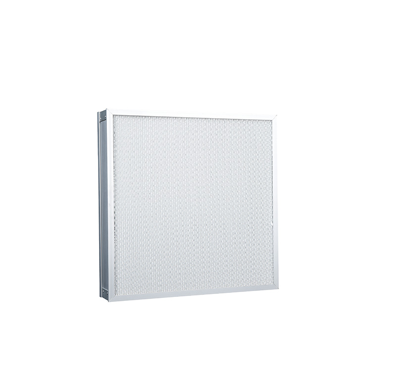 HEPA Knife-edge Frame Mini-pleat Panel Filter