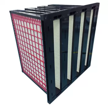 Compact Filters (V-Bank) for Gas Turbines and Turbomachinery