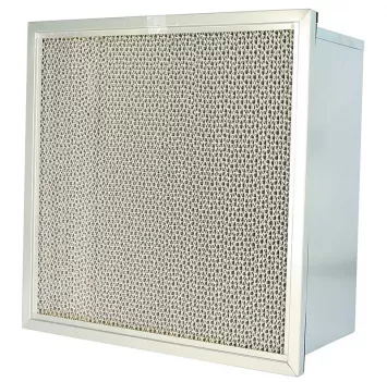 Box-Type Air Filters for Gas Turbines
