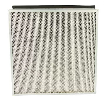 Box-Type Air Filters for Gas Turbines