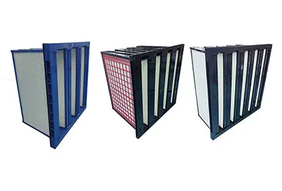 Compact Filters (V-Bank) for Gas Turbines and Turbomachinery